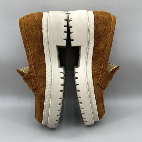 Patina‎ by Portland Zoe Chunky Loafers Women's Size 6 Brown Suede Penny Platform - Picture 6 of 10